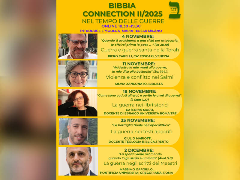 BIBBIA CONNECTION II/2025 La spada viene nel mondo quando la giustizia è umiliata