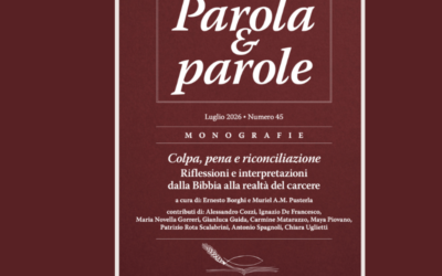 PAROLA & pAROLE:Colpa, pena e riconciliazione